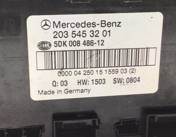 367872 Sicherungskasten MERCEDES-BENZ C-Klasse (W203) 2035453201