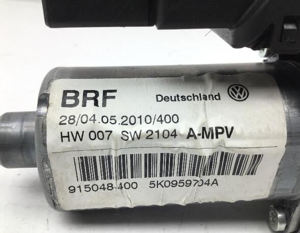 359954 Motor Fensterheber rechts hinten VW Touran (1T1, 1T2) 5K0959704A