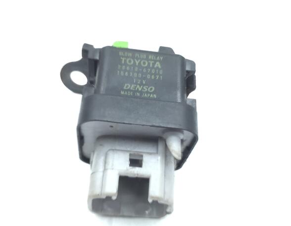 Glow Plug Relay Preheating TOYOTA AURIS (_E15_)