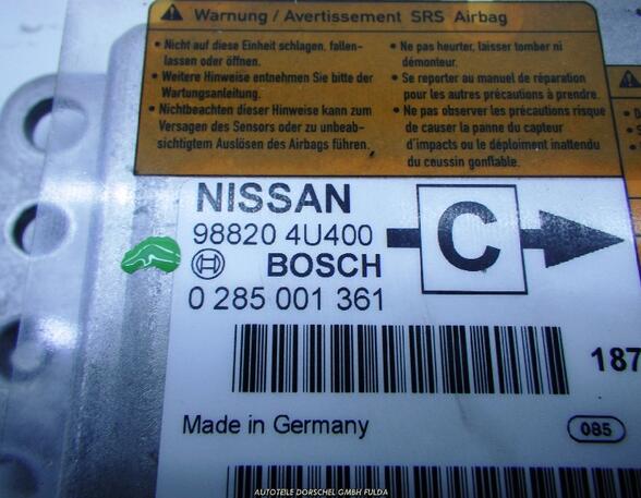 Airbag Control Unit NISSAN ALMERA TINO (V10)