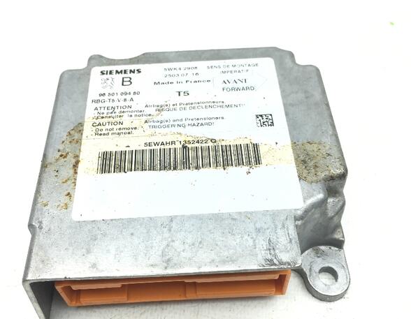 Airbag Control Unit PEUGEOT 307 Break (3E), PEUGEOT 307 SW (3H)