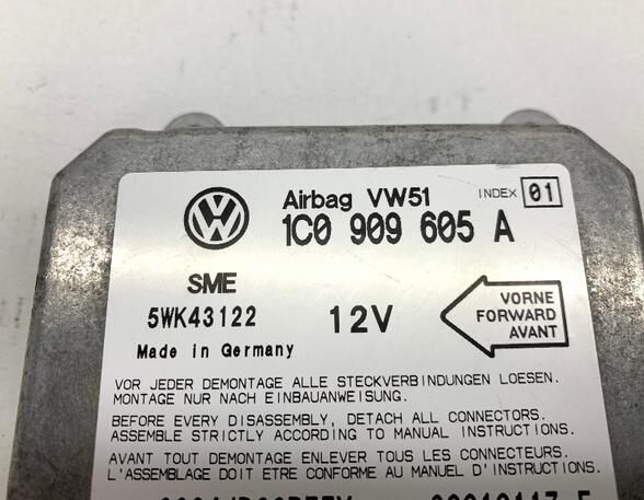 Airbag Control Unit VW Golf IV (1J1)