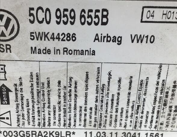 Regeleenheid airbag VW Golf VI (5K1)