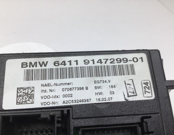 Heating & Ventilation Control Assembly BMW 1 (E81), BMW 1 (E87)