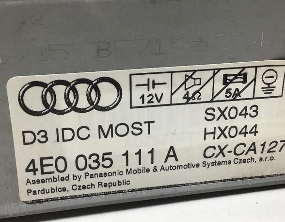 CD-changer AUDI A6 (4F2, C6)