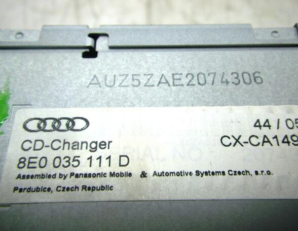 CD-changer AUDI A3 (8P1), AUDI A3 Sportback (8PA)