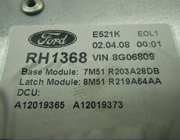 Raambedieningsmechanisme FORD C-MAX (DM2)