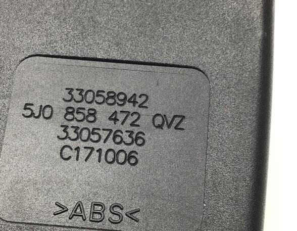 Seat Belt Buckle SKODA ROOMSTER (5J7), SKODA ROOMSTER Praktik (5J), SKODA FABIA II Combi (545)