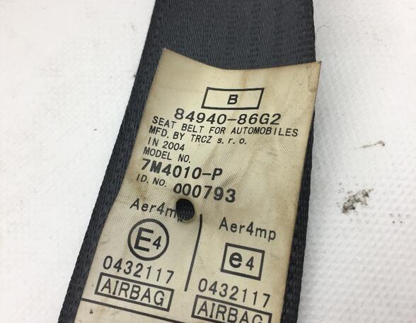 Seat Belt Pretensioners SUBARU JUSTY III (G3X)