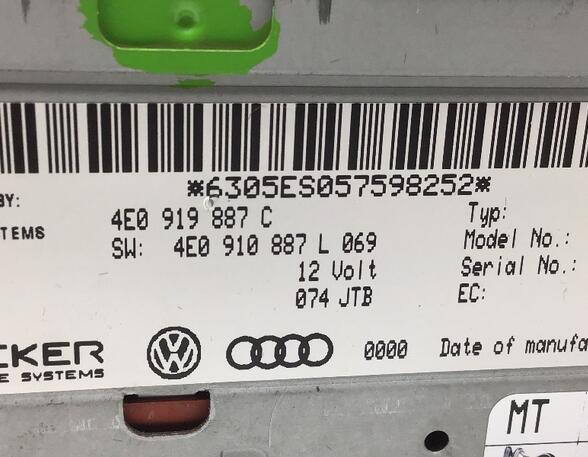 Autonavigatiesysteem AUDI A6 (4F2, C6)