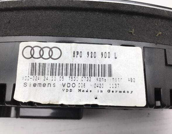 Speedometer AUDI A3 (8P1), AUDI A3 Sportback (8PA)