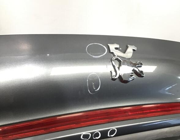 Boot (Trunk) Lid PEUGEOT 207 CC (WD)