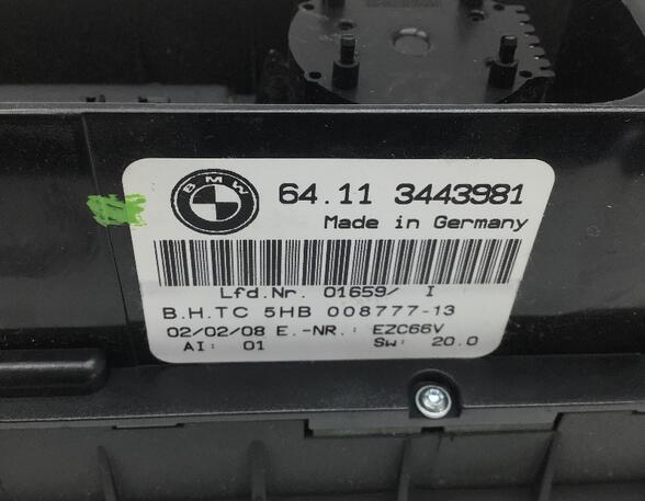 Air Conditioning Control Unit BMW X3 (E83)