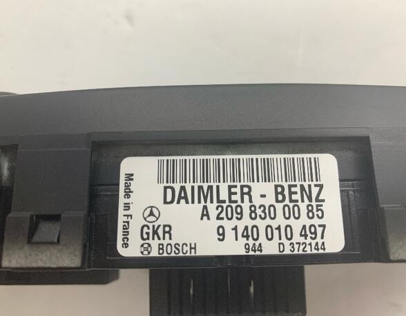 Air Conditioning Control Unit MERCEDES-BENZ C-CLASS (W203)