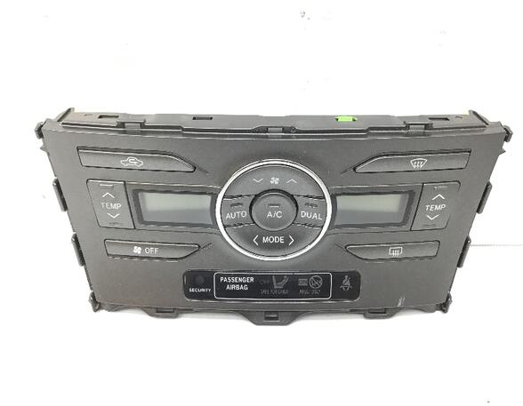 Air Conditioning Control Unit TOYOTA AURIS (_E15_)