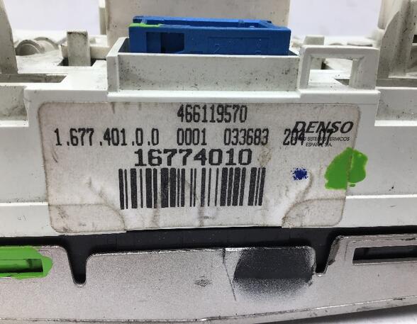 Air Conditioning Control Unit OPEL CORSA D (S07)