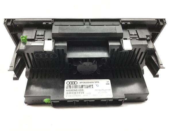 Air Conditioning Control Unit AUDI A3 (8P1), AUDI A3 Sportback (8PA)