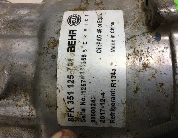 Air Conditioning Compressor AUDI TT Roadster (8N9)