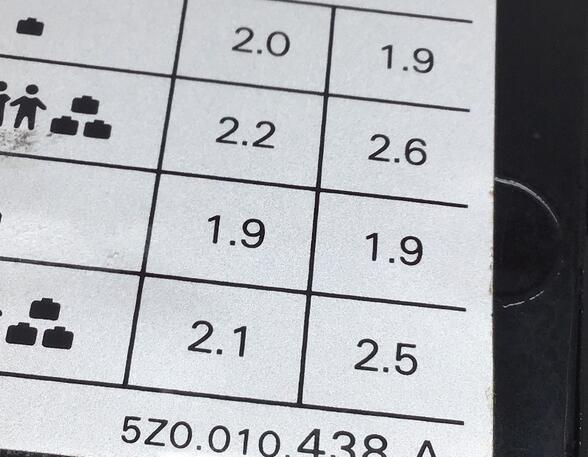 Tankklep VW FOX Hatchback (5Z1, 5Z3, 5Z4)