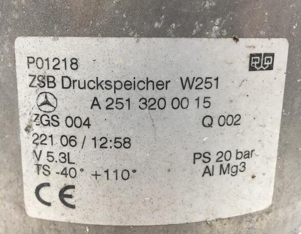 Pressure Accumulator MERCEDES-BENZ R-Klasse (V251, W251)