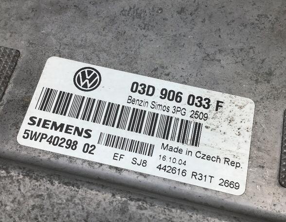 Regeleenheid motoregeling VW Polo (9N)