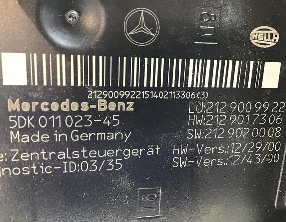 Regeleenheid motoregeling MERCEDES-BENZ E-Klasse T-Model (S212)