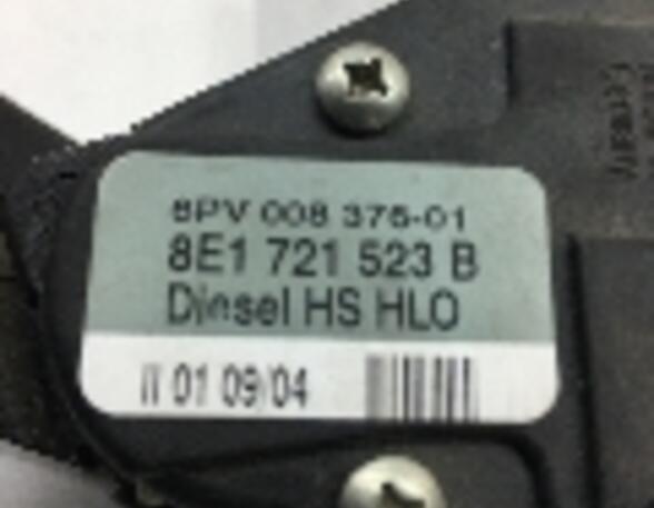 Sensor für Gaspedalstellung AUDI A4 Avant (8E, B6) 1.9 TDI  96 kW  131 PS (09.2001-12.2004)