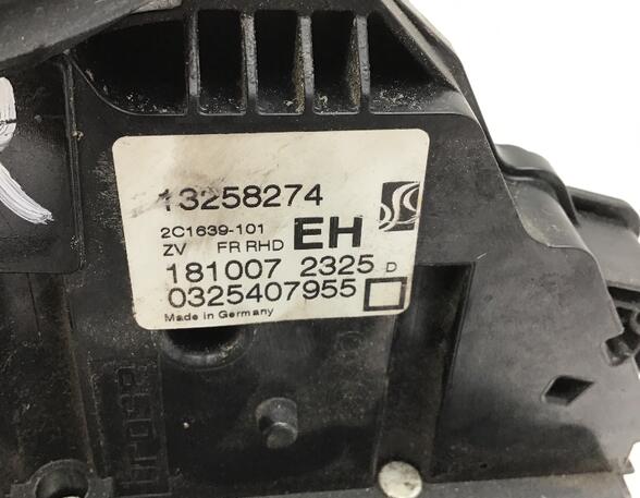 Central Locking System Control OPEL CORSA D (S07)