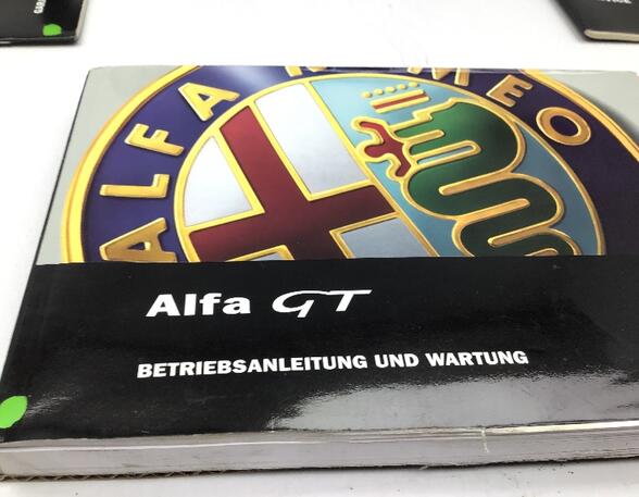 Operation manual ALFA ROMEO GT (937_)