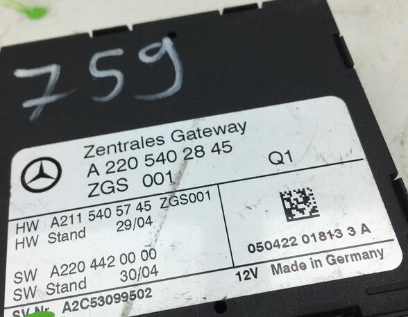 Control unit gateway MERCEDES-BENZ S-Klasse (W220)