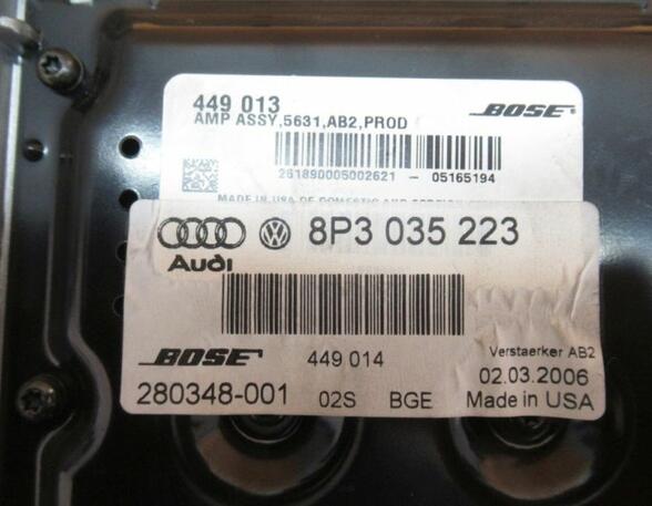 Audio Amplifier AUDI A3 (8P1), AUDI A3 Sportback (8PA)