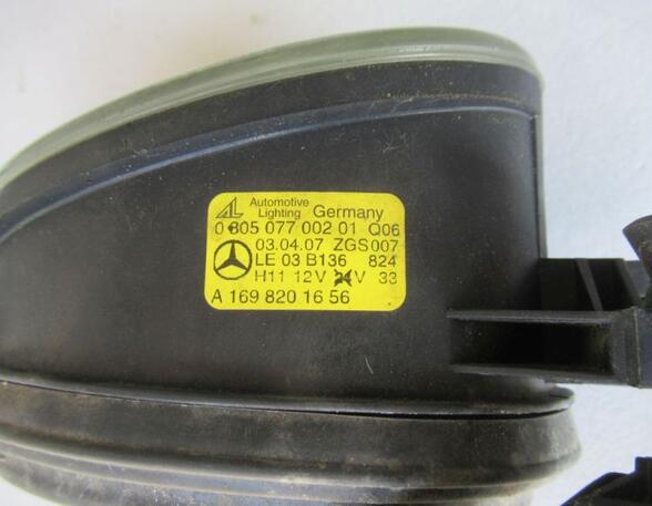 Mistlamp MERCEDES-BENZ A-CLASS (W169)