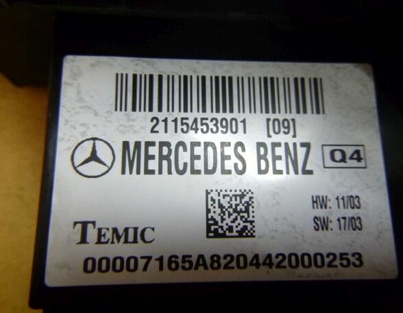 Fuse Box MERCEDES-BENZ E-Klasse T-Model (S211)