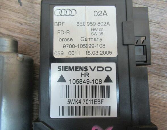 Electric Window Lift Motor AUDI A4 Avant (8ED, B7)