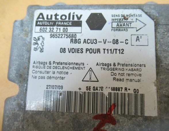 Regeleenheid airbag PEUGEOT 206 SW (2E/K)