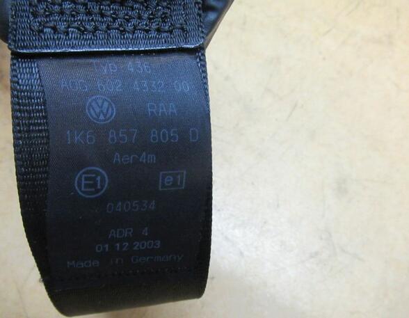 Safety Belts VW Golf V (1K1)