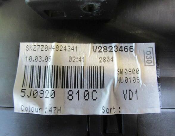 Speedometer SKODA Fabia II (542), SKODA Fabia I (6Y2)