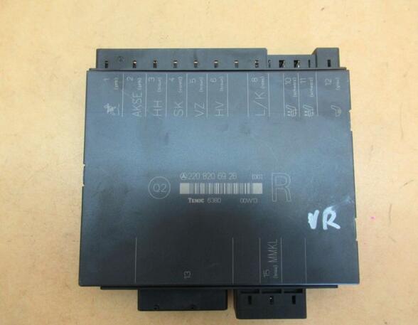 Seat Adjustment Control Unit MERCEDES-BENZ S-Klasse (W220)