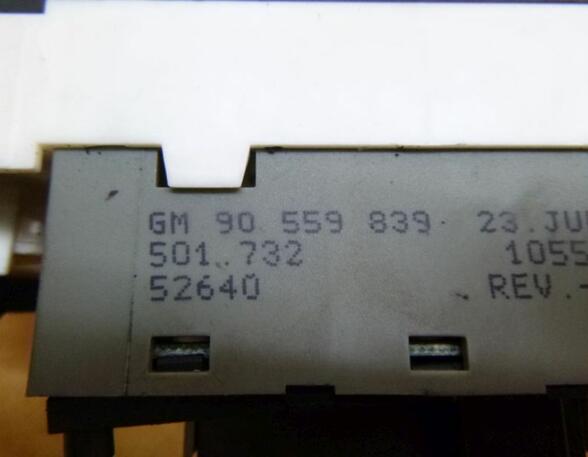 Air Conditioning Control Unit OPEL Astra G CC (F08, F48)