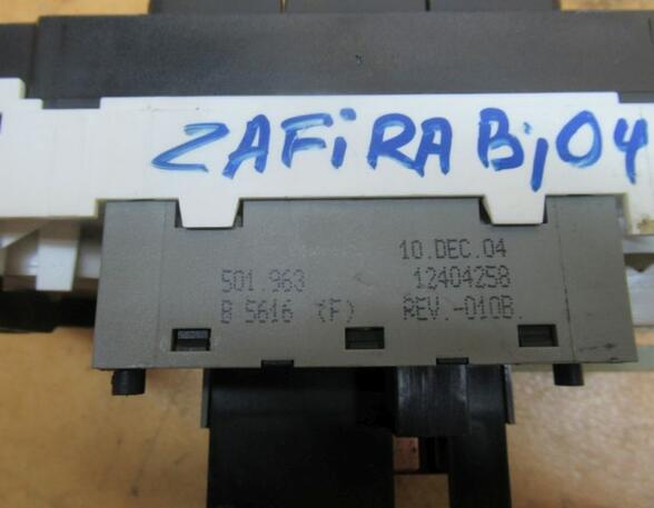 Bedieningselement airconditioning OPEL Zafira A (F75_)