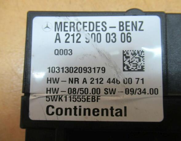Regeleenheid brandstofinjectie MERCEDES-BENZ Viano (W639), MERCEDES-BENZ Vito Bus (W639)