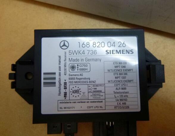 Engine Management Control Unit MERCEDES-BENZ A-Klasse (W168)