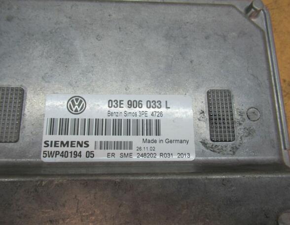 Steuergerät Motor  VW POLO (9N_) 1.2 12V 47 KW