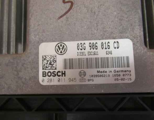 Engine Management Control Unit VW Touran (1T1, 1T2)