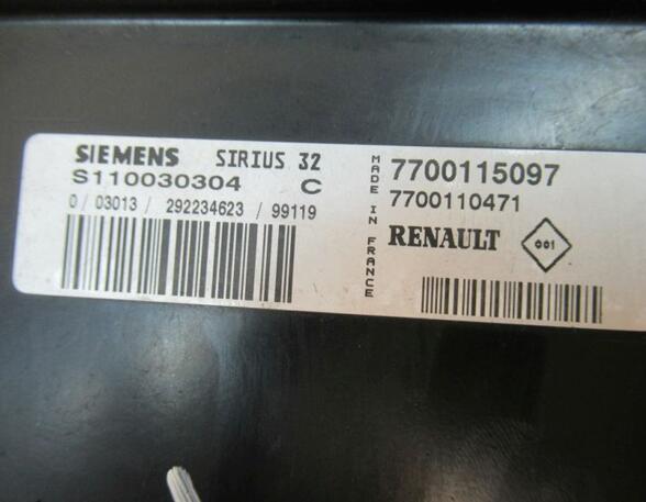 Regeleenheid motoregeling RENAULT Clio II (BB, CB), RENAULT Thalia I (LB0/1/2)