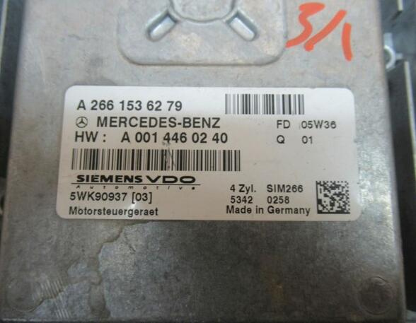 Engine Management Control Unit MERCEDES-BENZ A-Klasse (W169)