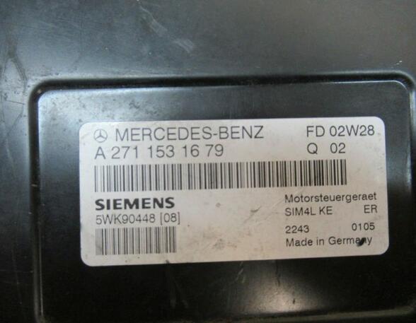 Engine Management Control Unit MERCEDES-BENZ C-Klasse (W203)