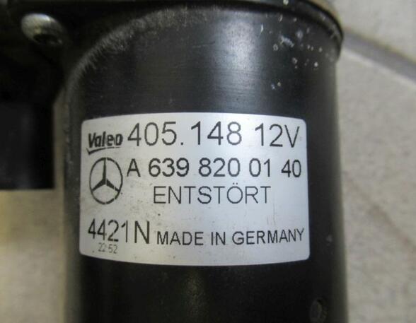 Wiper Motor MERCEDES-BENZ Viano (W639), MERCEDES-BENZ Vito Bus (W639)