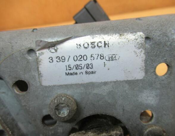 Wiper Motor PEUGEOT 206 Schrägheck (2A/C)