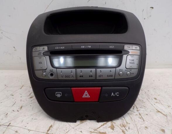 CD-Radio Autoradio Radioblende Abdeckung Schalter TOYOTA AYGO (WNB1_  KGB1_) 1.0 50 KW